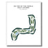 On Top of the World Golf Course, Florida - Printed Golf Courses