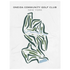 Oneida Community Golf Club, New York - Printed Golf Courses