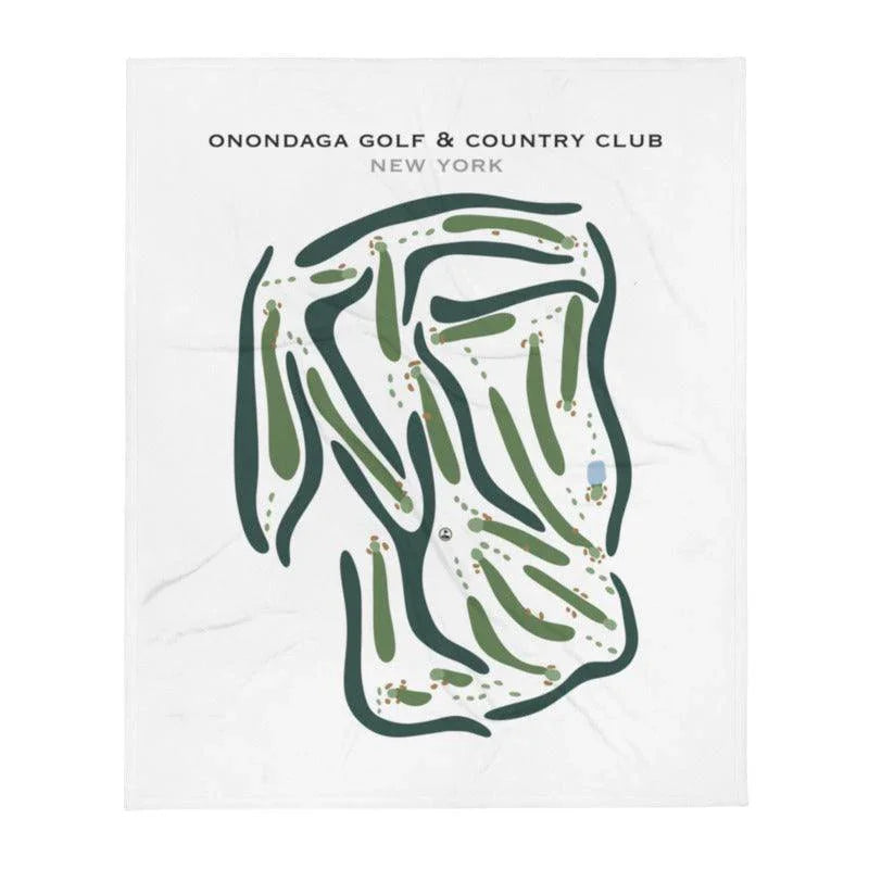 Onondaga Golf & Country Club, New York - Printed Golf Courses