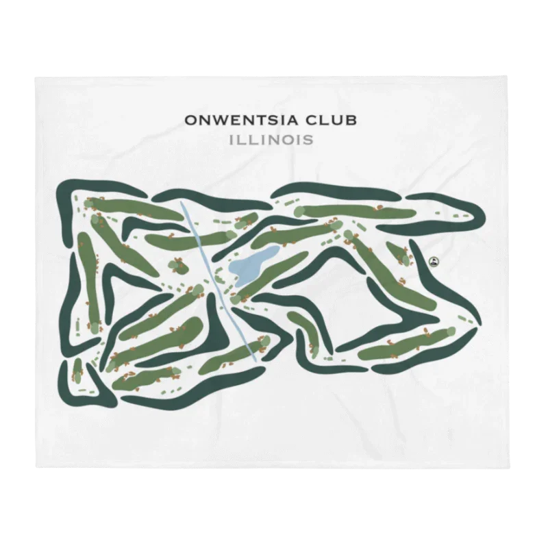 Onwentsia Club, Illinois - Printed Golf Courses