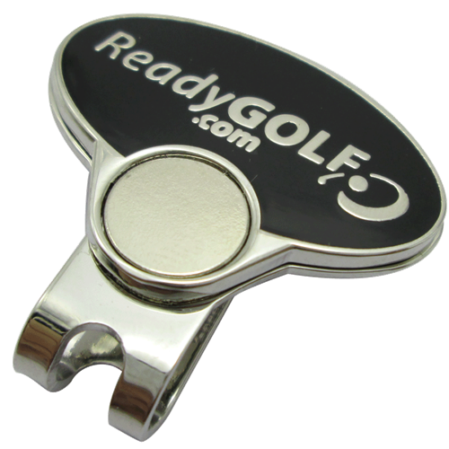 Paw Print (Orange/Purple) Glitter Ball Marker & Hat Clip by ReadyGOLF