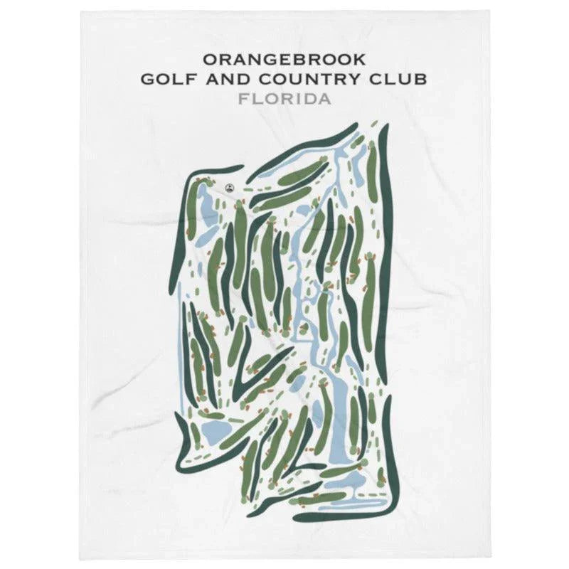 Orangebrook Golf & Country Club, Florida - Printed Golf Courses