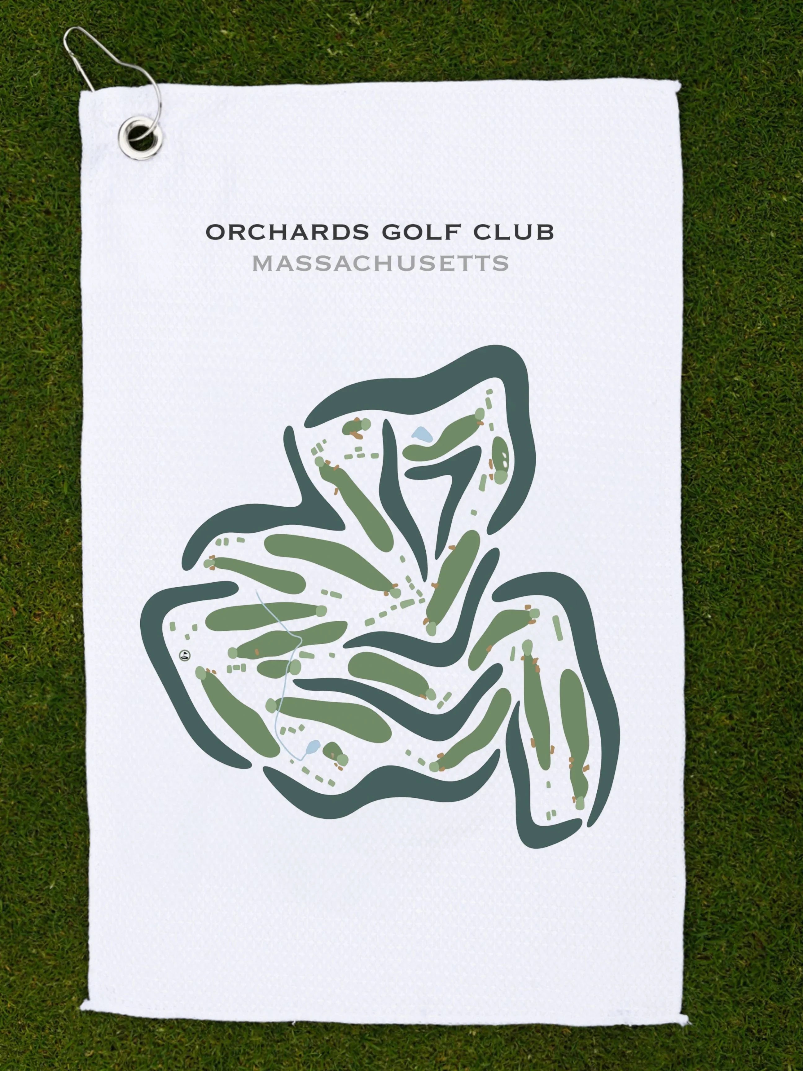 Orchards Golf Club, Massachusetts - Printed Golf Courses