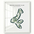 Orinda Country Club, California - Printed Golf Courses