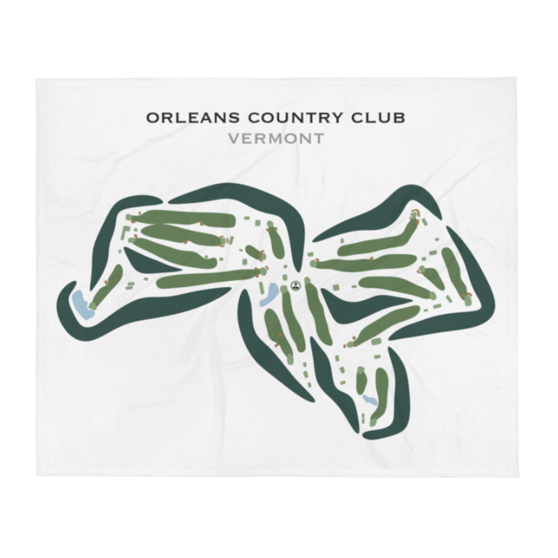 Orleans Country Club, Vermont - Printed Golf Courses