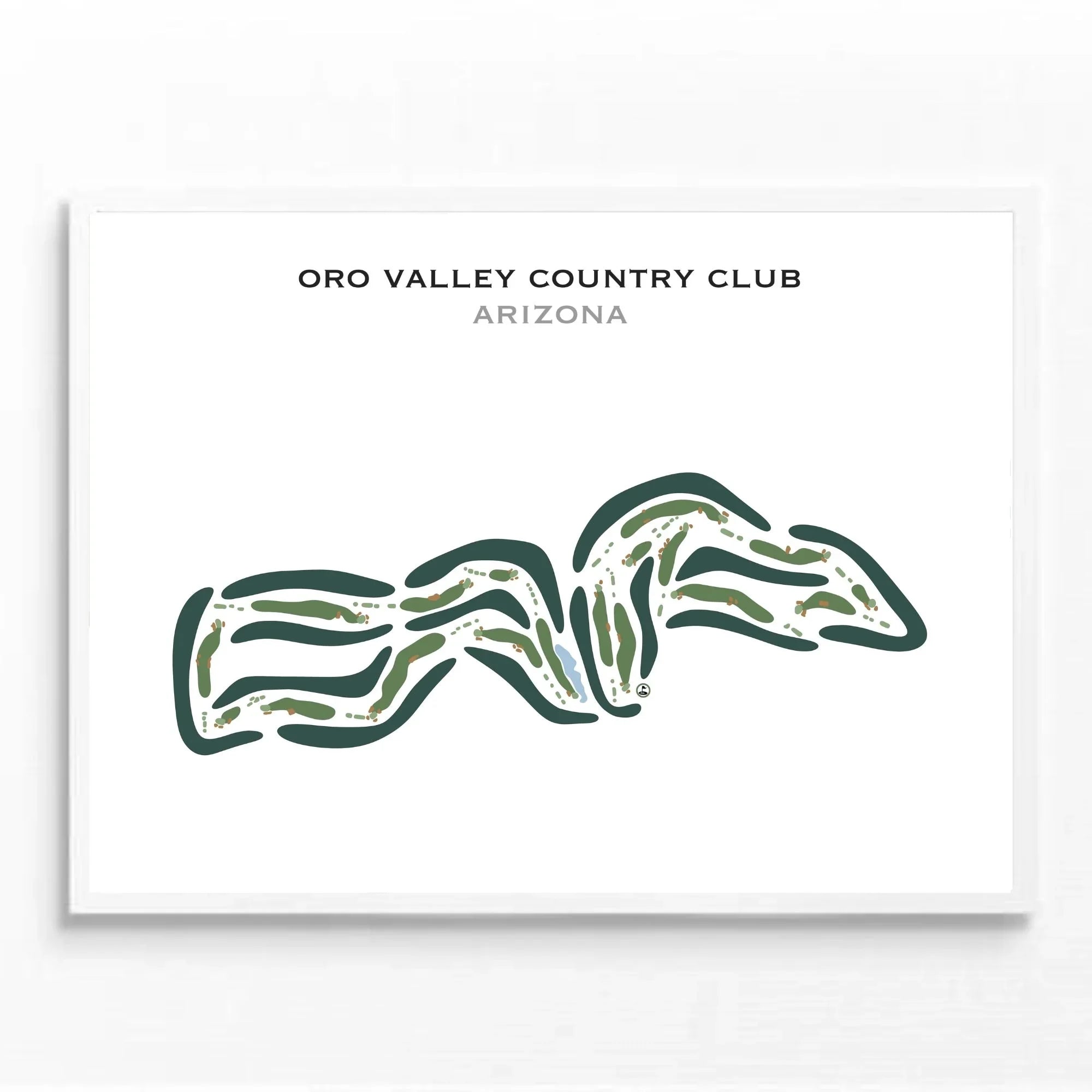 Oro Valley Country Club, Arizona - Printed Golf Courses