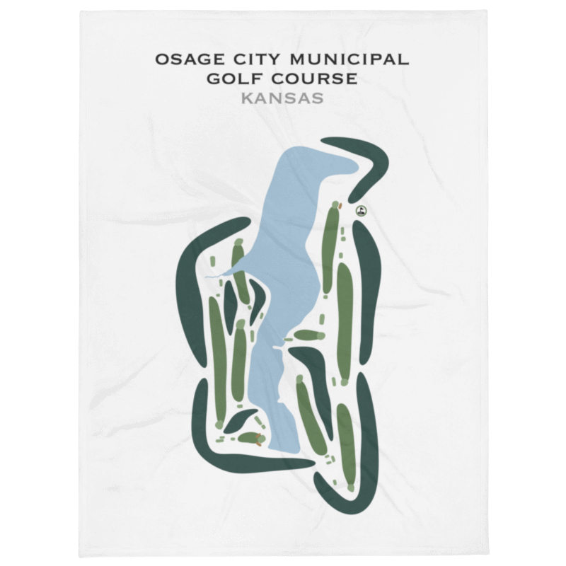 Osage City Municipal Golf Course, Kansas - Printed Golf Courses