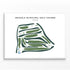 Osceola Municipal Golf Course, Iowa - Printed Golf Course