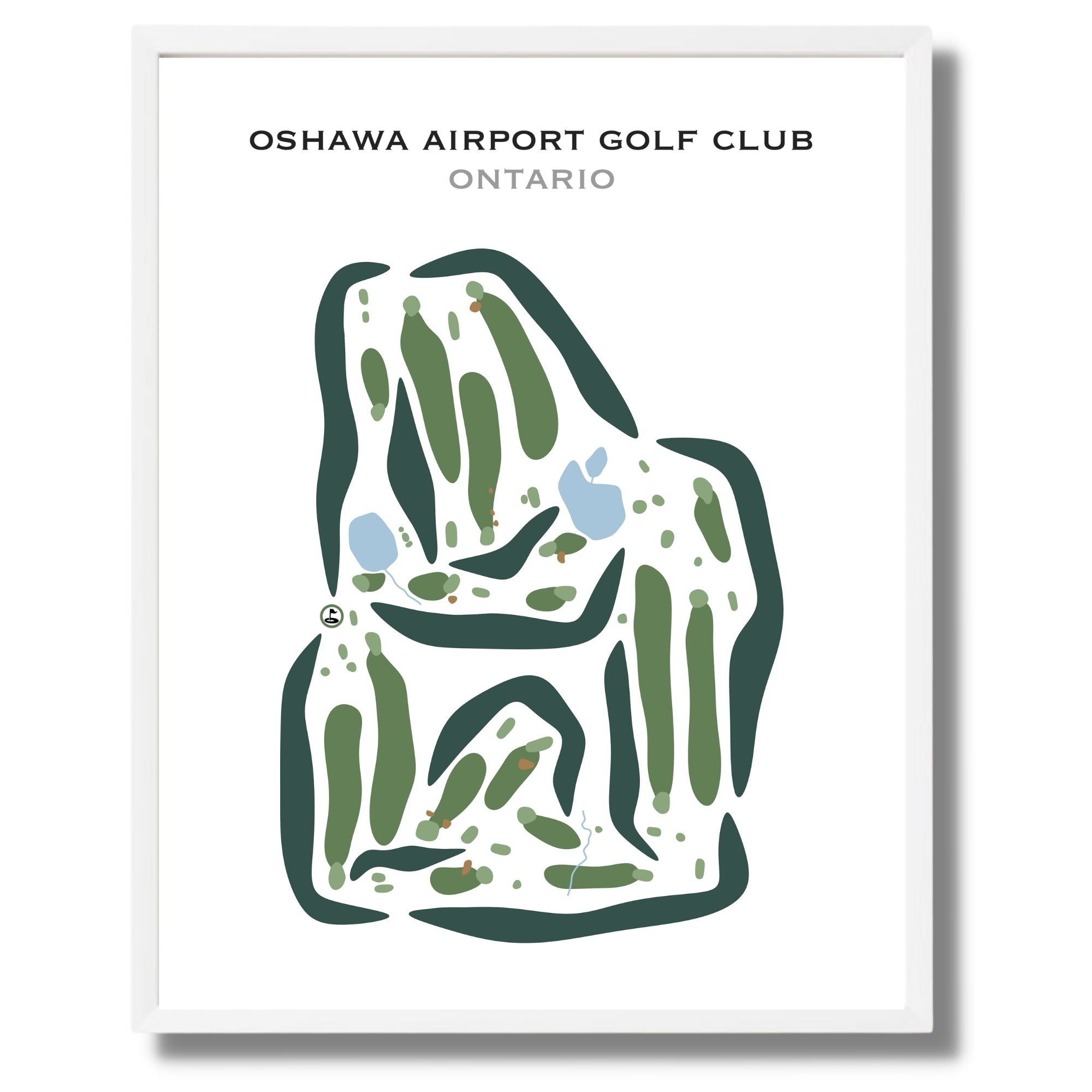 Oshawa Airport Golf Club, Ontario - Printed Golf Courses