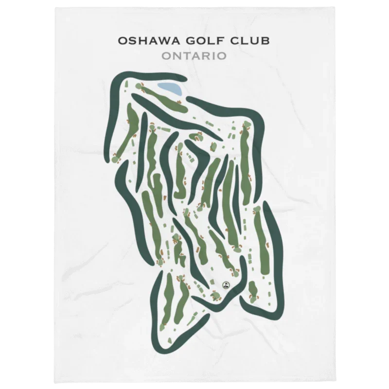 Oshawa Golf Club, Canada - Printed Golf Courses