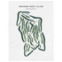 Oshawa Golf Club, Canada - Printed Golf Courses
