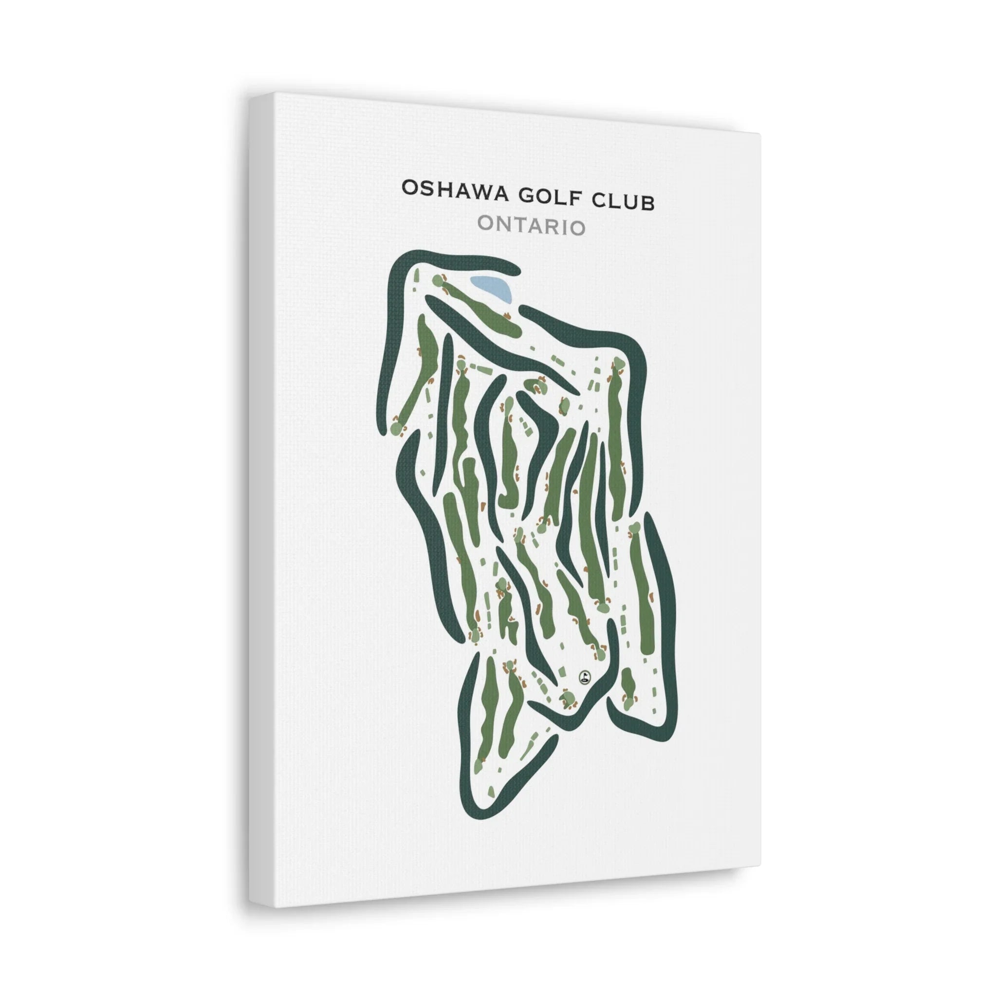Oshawa Golf Club, Canada - Printed Golf Courses