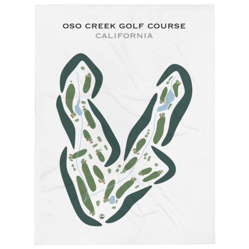 Oso Creek Golf Course, California - Printed Golf Courses