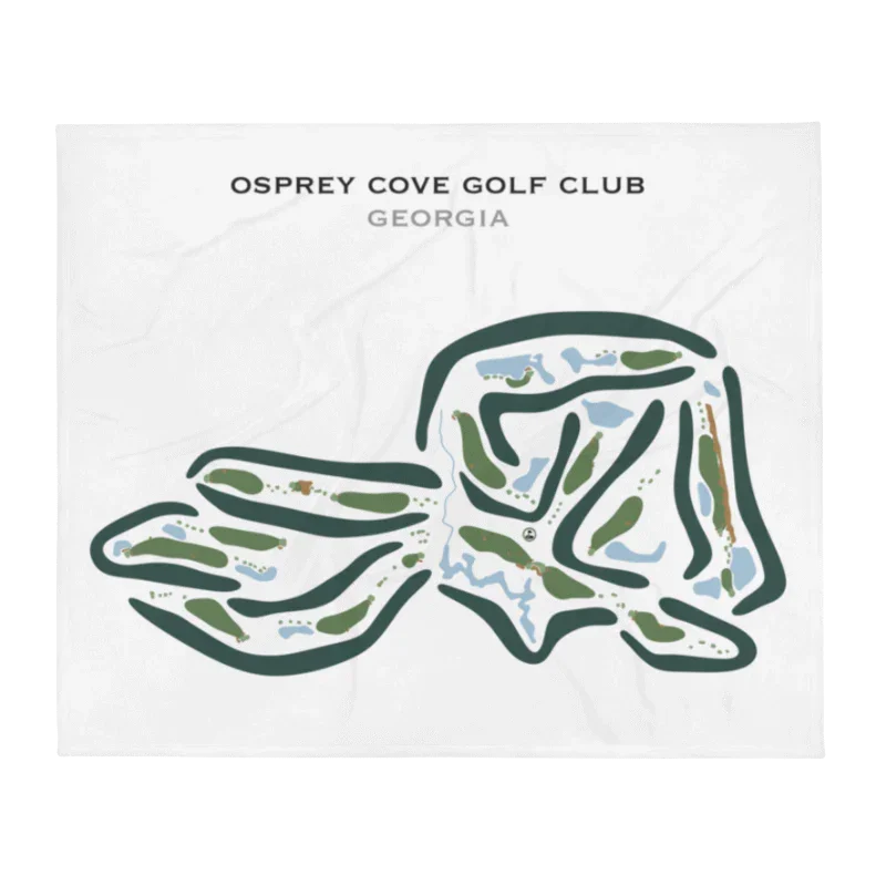 Osprey Cove Golf Club, Georgia - Printed Golf Courses