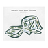 Osprey Cove Golf Course, Georgia - Printed Golf Courses