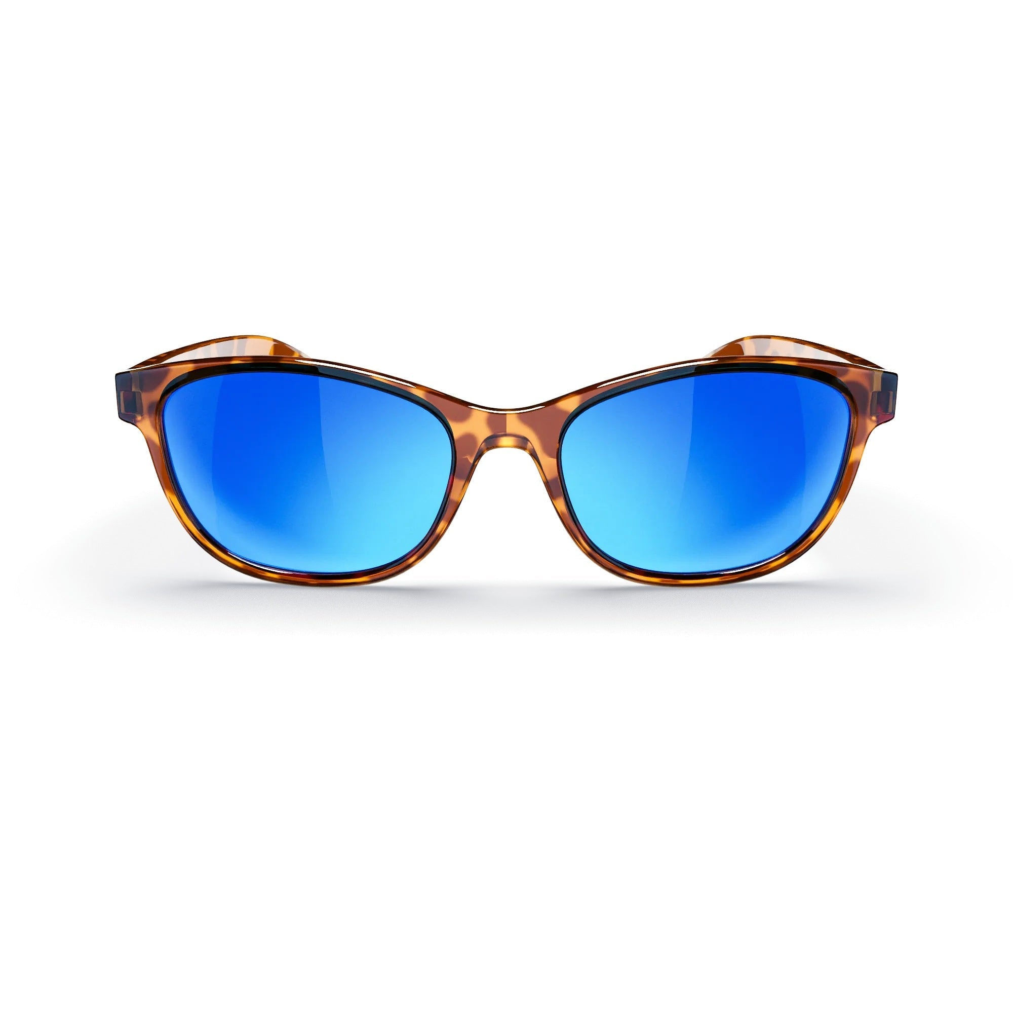 Tortoise Oval Prescription Polarized Polycarbonate Sunglasses