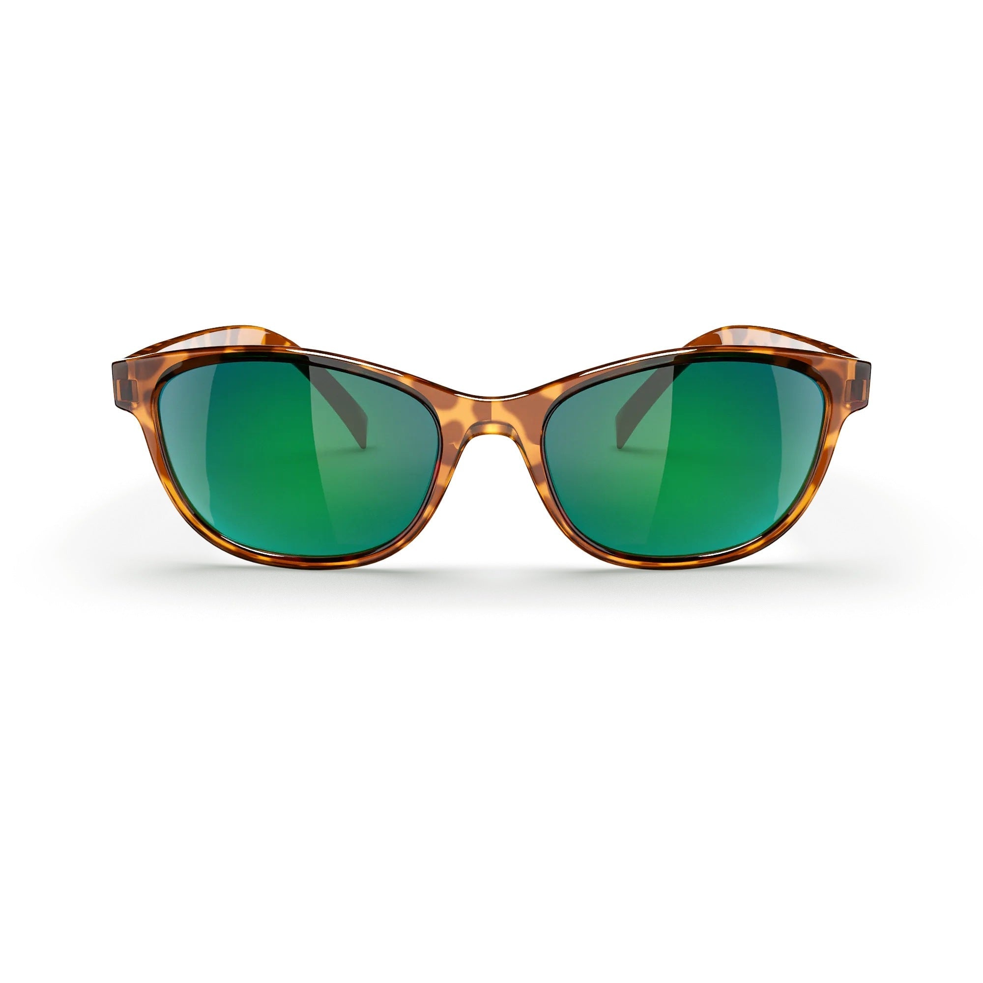 Tortoise Oval Prescription Polarized Polycarbonate Sunglasses
