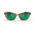 Tortoise Oval Prescription Polarized Polycarbonate Sunglasses