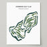Overbrook Golf Club, Pennsylvania - Printed Golf Courses