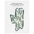 Overlake Golf & Country Club, Washington - Printed Golf Course