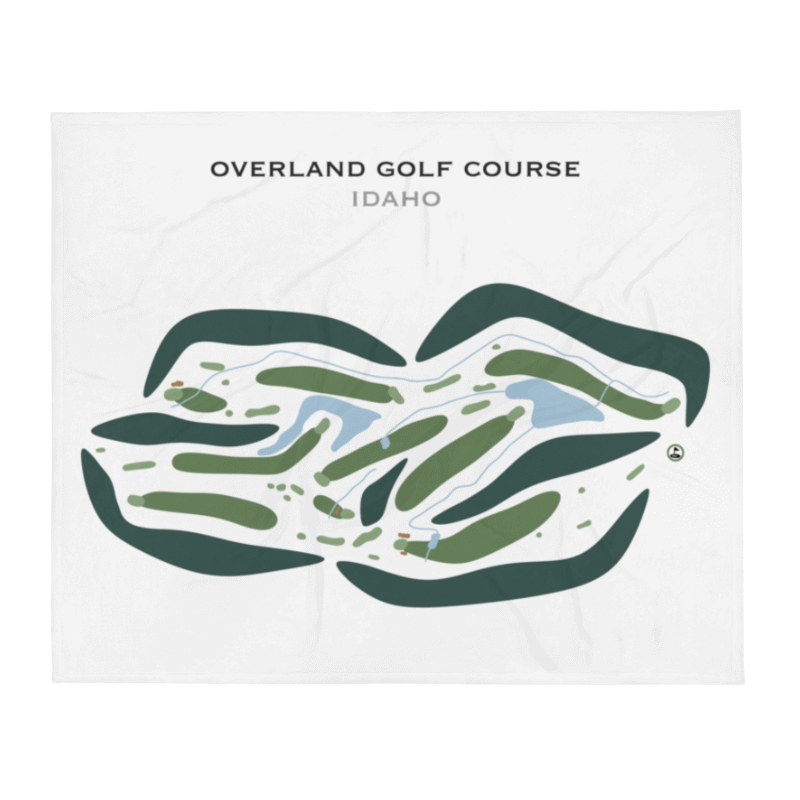 Overland Golf Course, Idaho - Printed Golf Courses