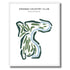 Owosso Country Club, Michigan - Printed Golf Courses