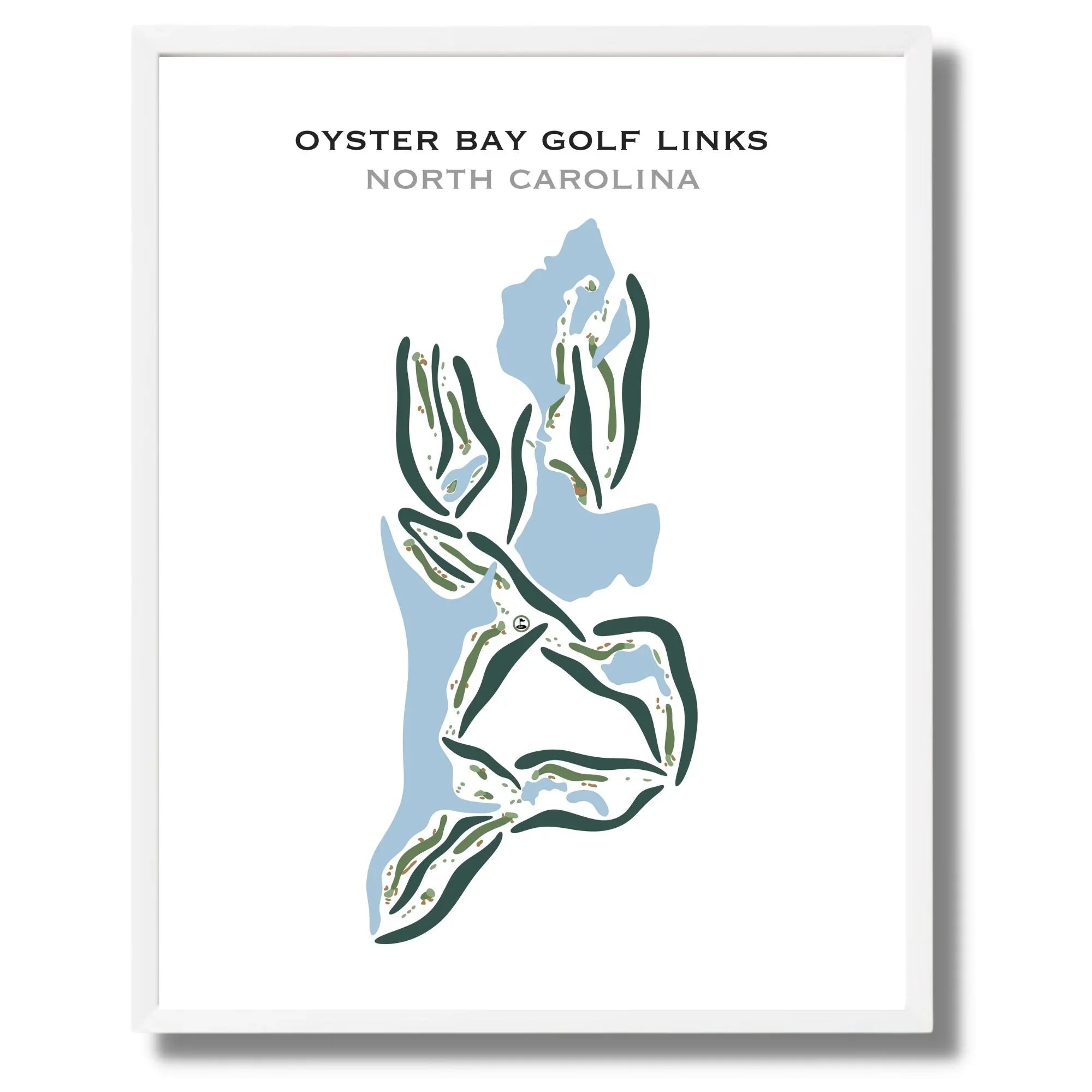 Oyster Bay Golf Linksâ, North Carolina- Printed Golf Courses