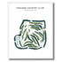 Ozaukee Country Club, Wisconsin - Printed Golf Courses