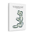 PGA Centenary Course at Gleneagles Hotel, Scotland - Printed Golf Courses