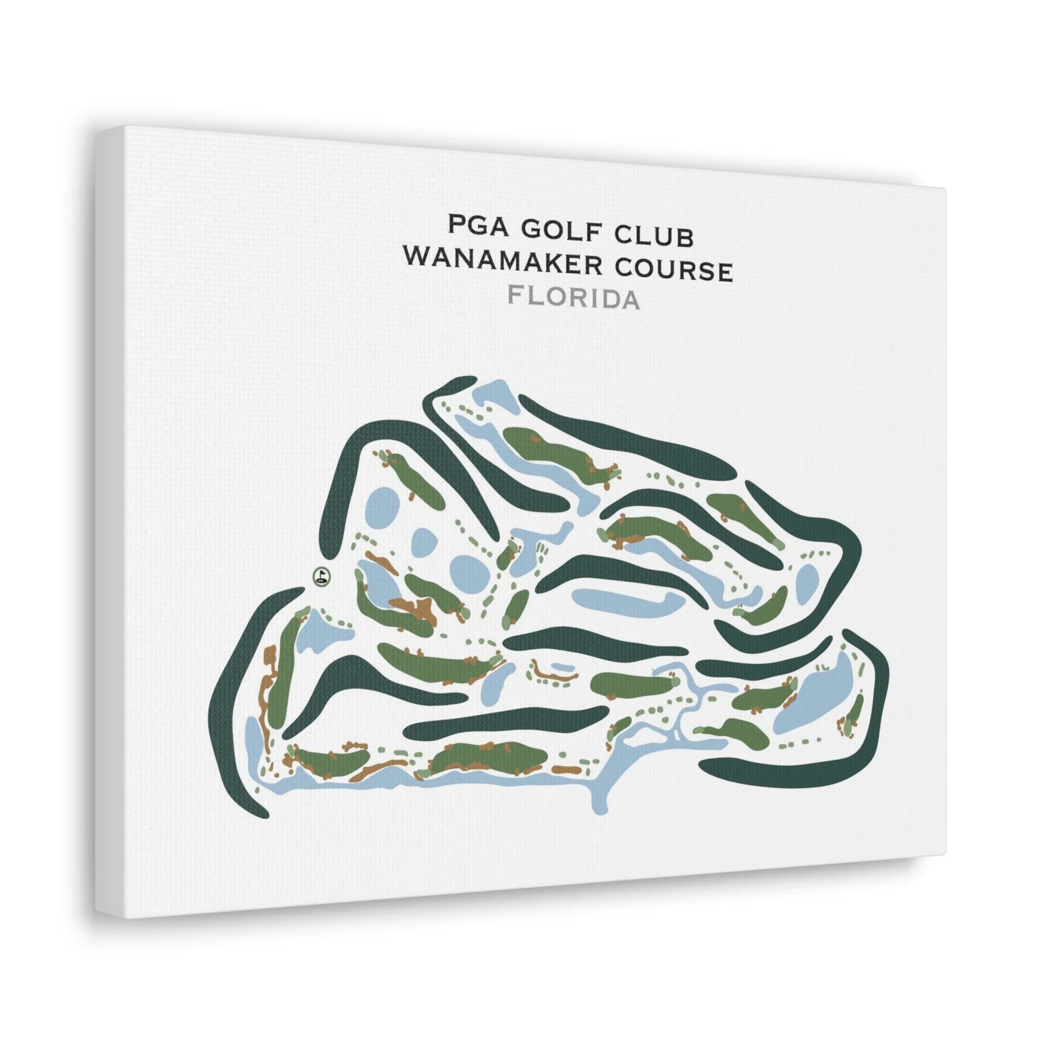 PGA Golf Club - Wanamaker Course, Florida - Printed Golf Courses