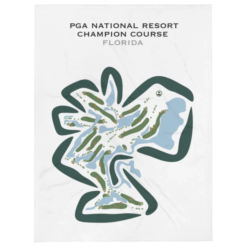 PGA National Resort, Champion Course, Florida - Printed Golf Courses