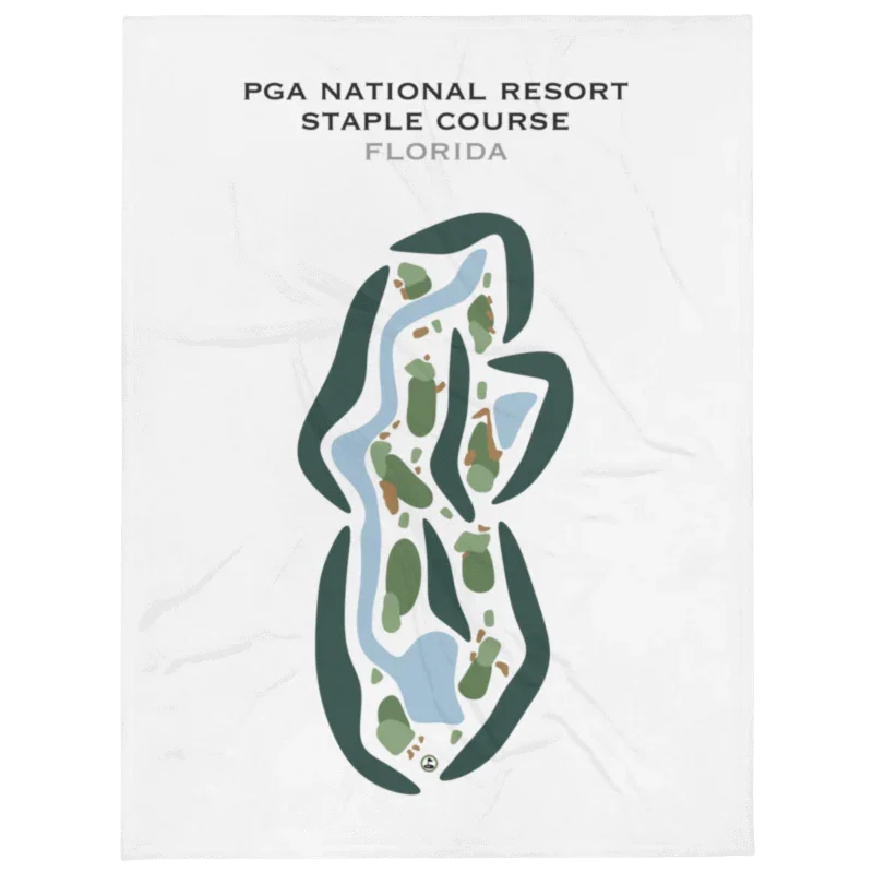 PGA National Resort, Staple Course, Florida - Printed Golf Courses