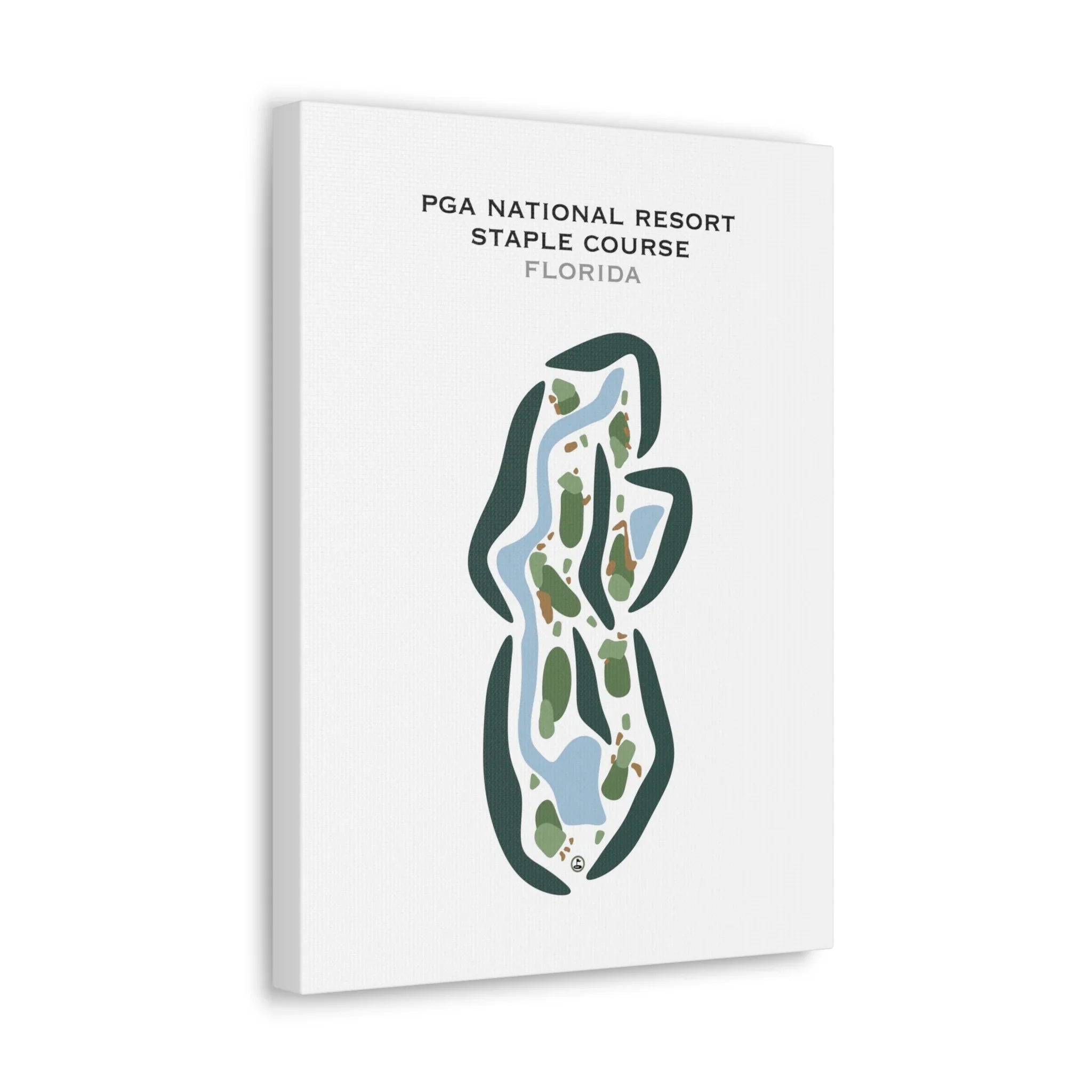 PGA National Resort, Staple Course, Florida - Printed Golf Courses