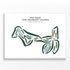 PGA WEST Tom Weiskopf Course, California - Printed Golf Courses