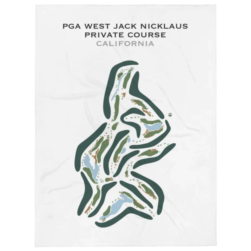 PGA WEST Jack Nicklaus Private Course, California - Printed Golf Courses