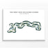 PGA West Pete Dye Dunes Course, California - Printed Golf Courses