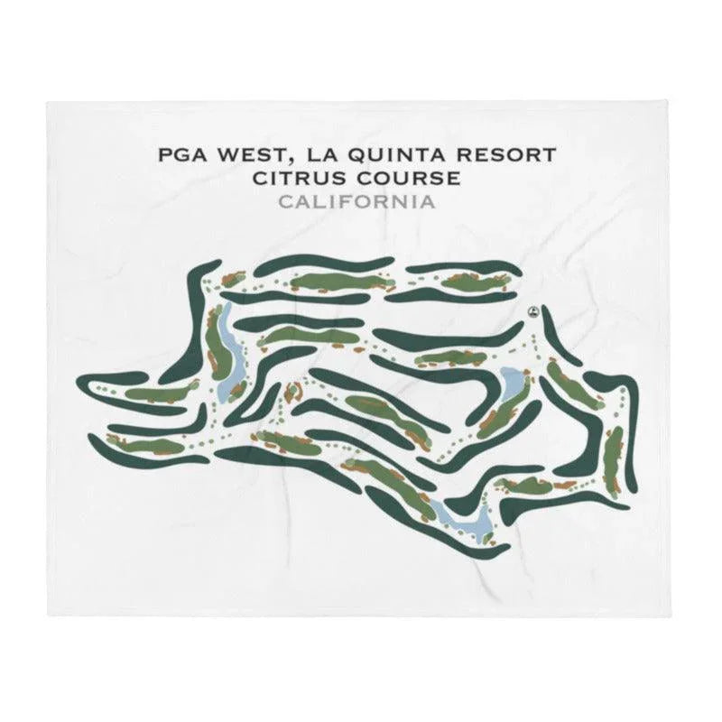 PGA West The Citrus Course, California - Printed Golf Courses
