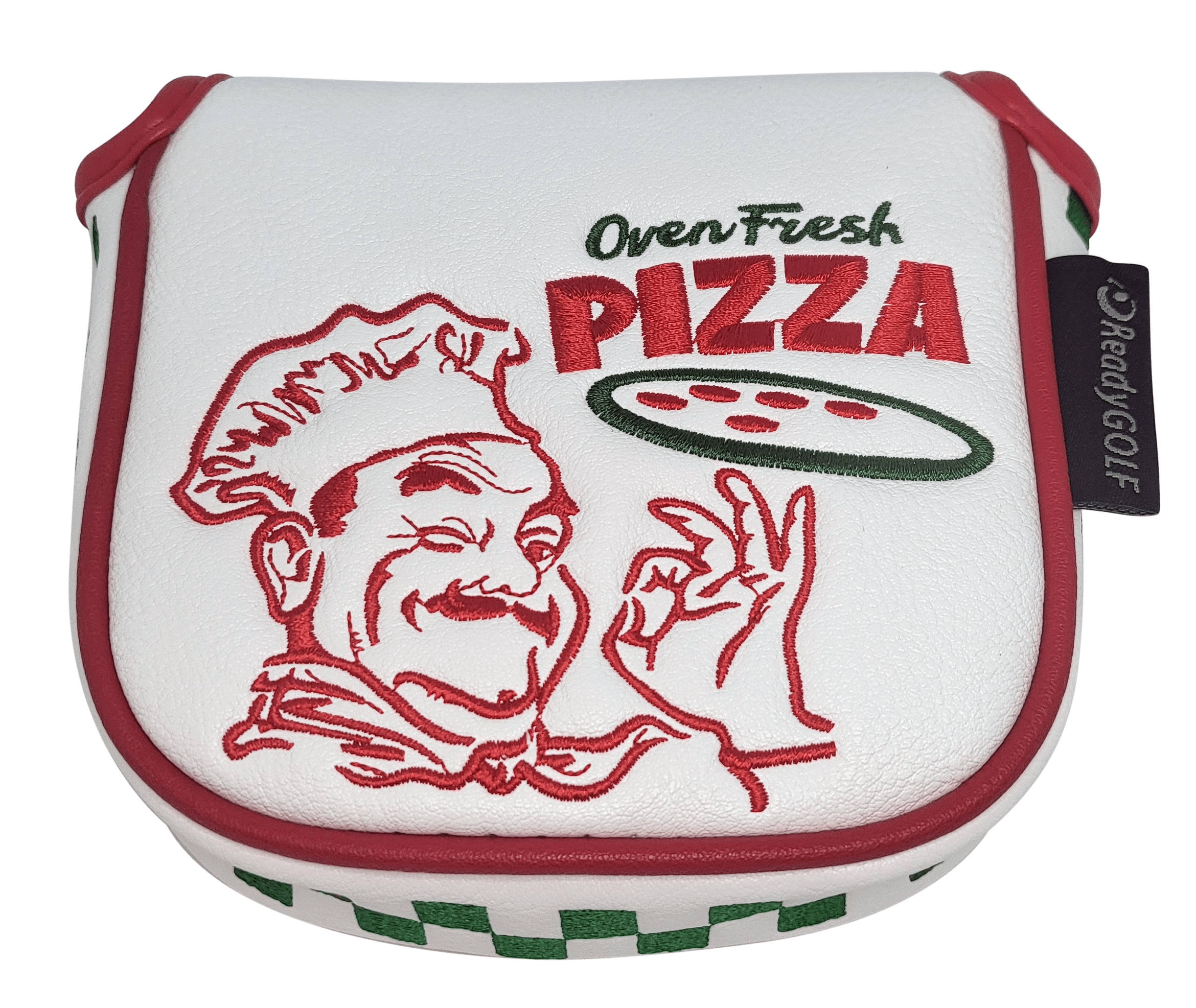 Pizza Box Embroidered Putter Cover - Mallet