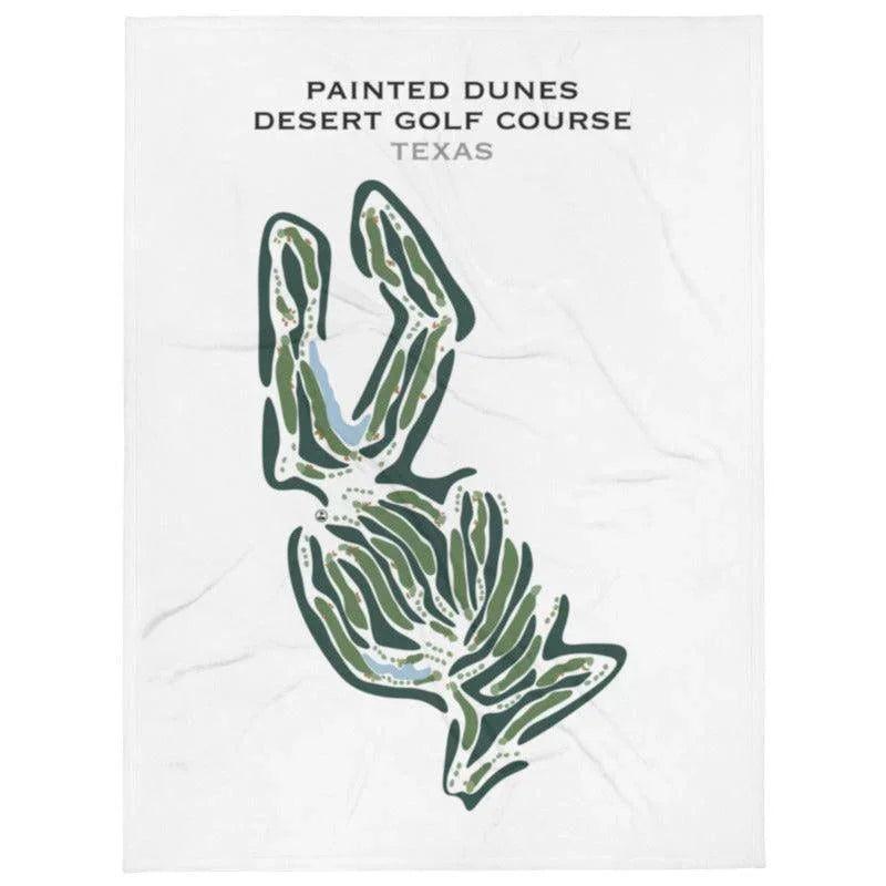 Painted Dunes Desert Golf Course, Texas - Printed Golf Courses