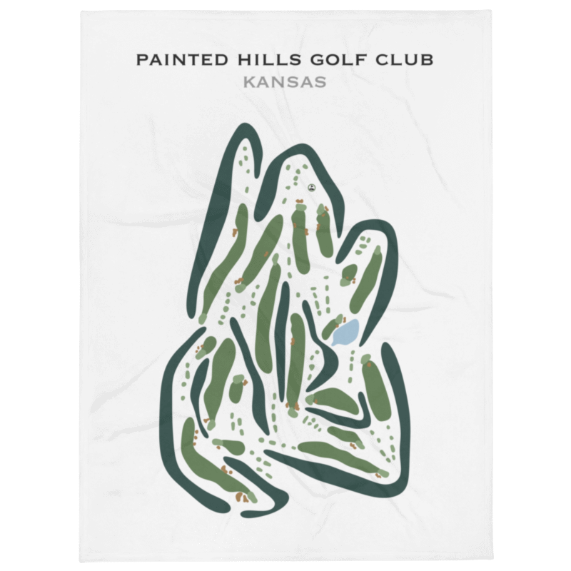 Painted Hills Golf Club, Kansas - Printed Golf Courses