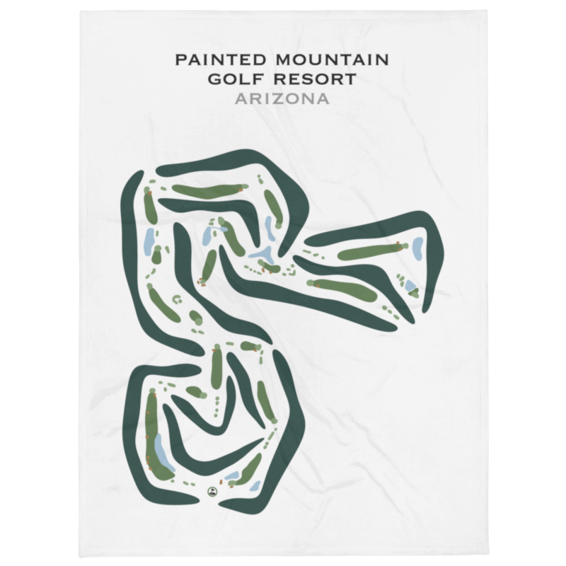 Painted Mountain Golf Resort, Arizona - Printed Golf Courses