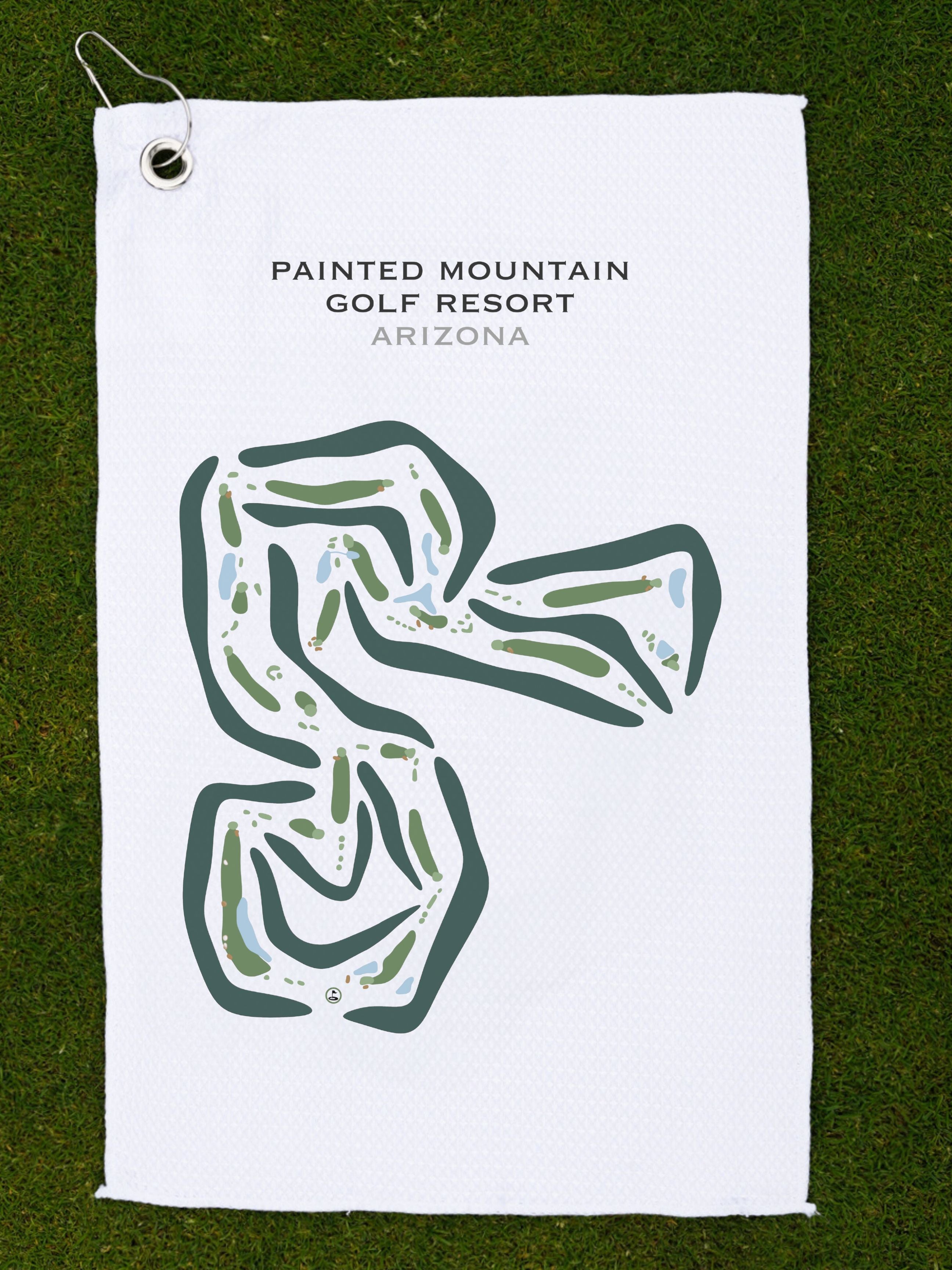 Painted Mountain Golf Resort, Arizona - Printed Golf Courses