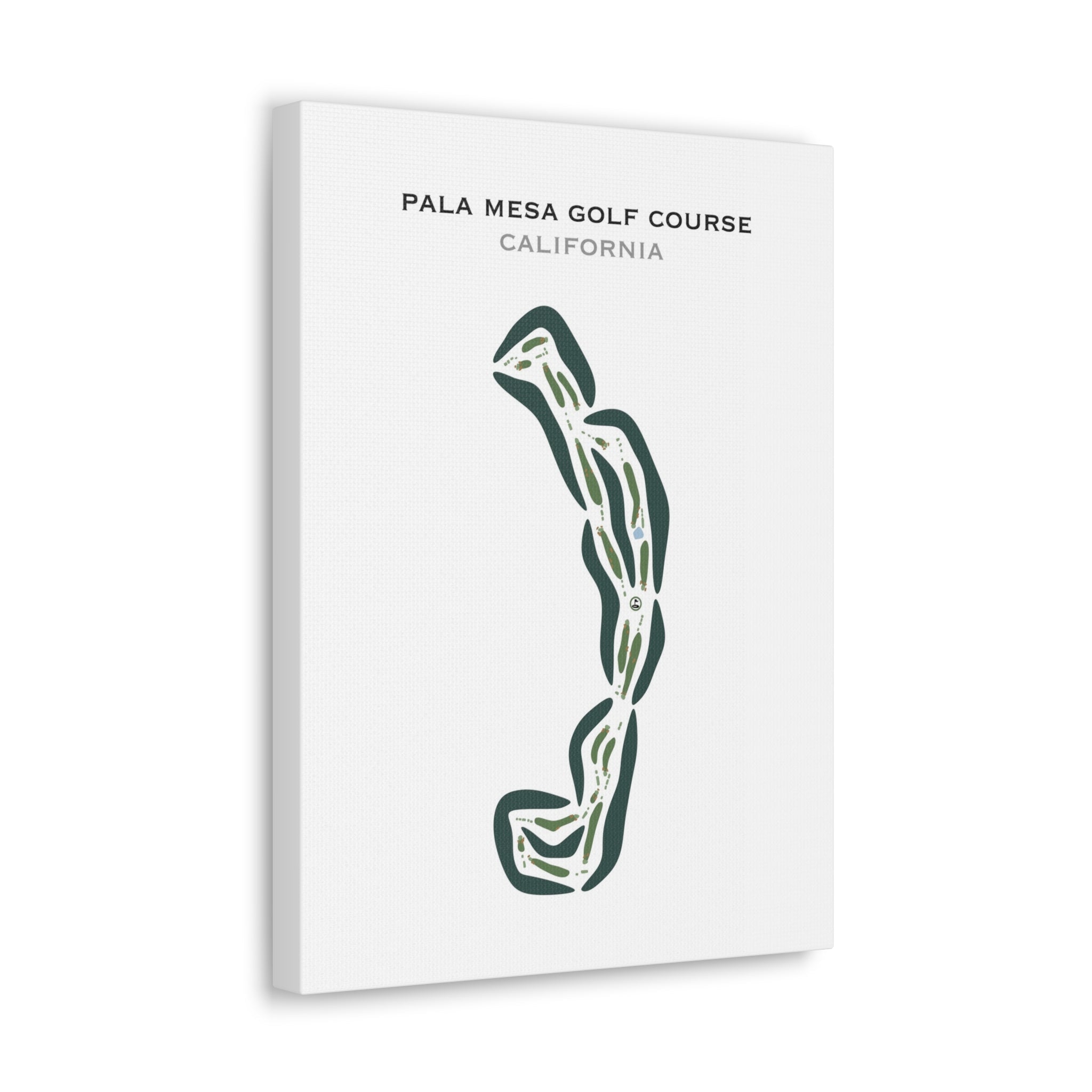 Pala Mesa Golf Course, California - Printed Golf Courses
