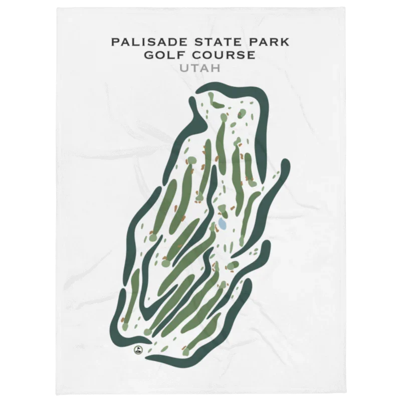 Palisades State Park Golf Course, Sterling Utah - Printed Golf Courses