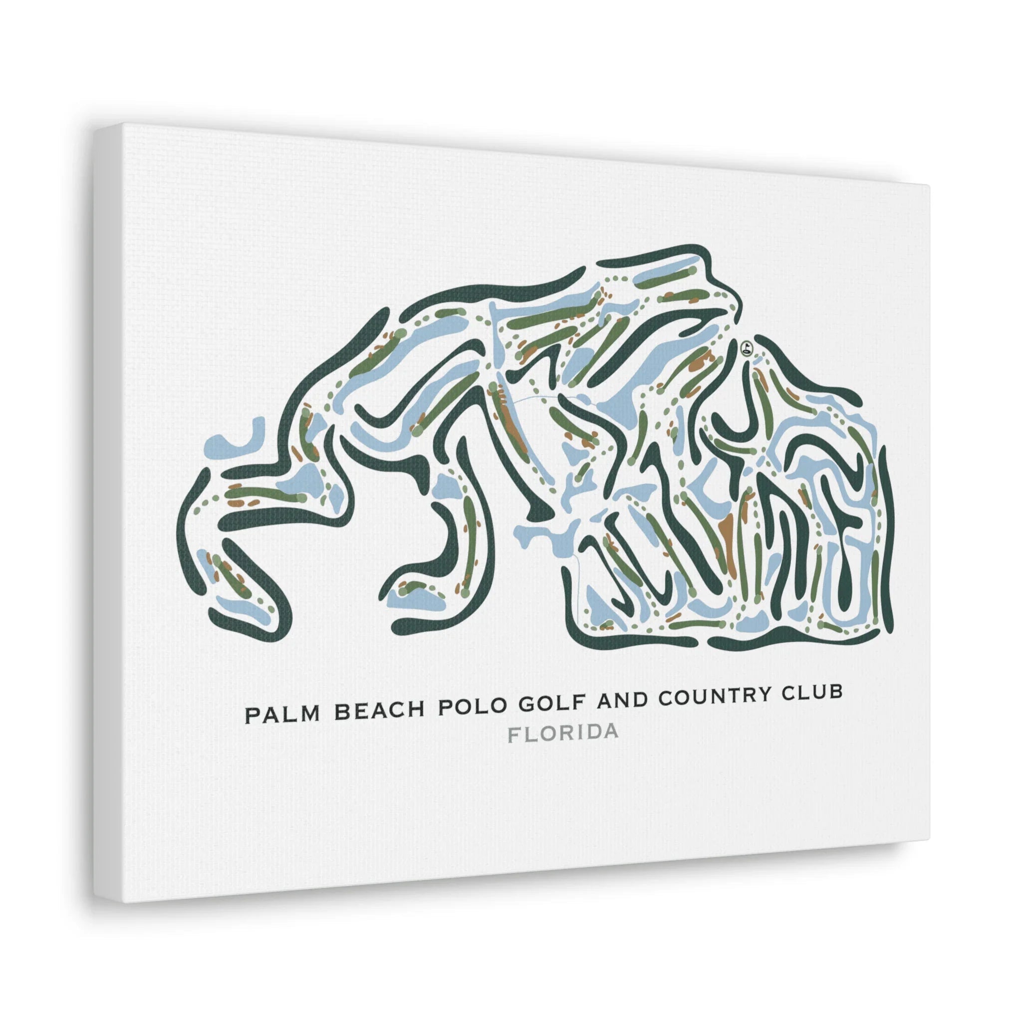 Palm Beach Polo Golf & Country Club, Florida - Printed Golf Courses