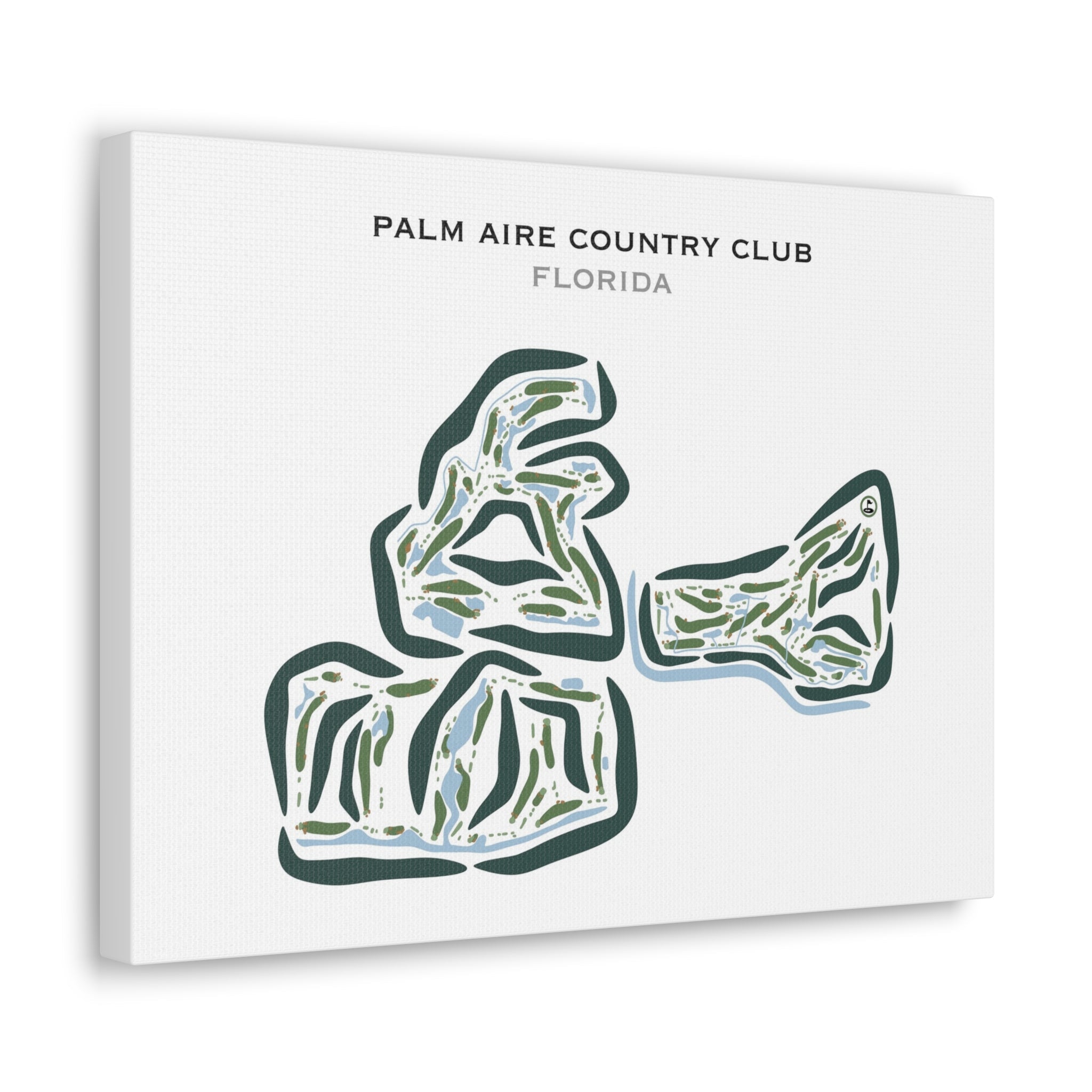 Palm Aire Country Club, Florida - Printed Golf Courses