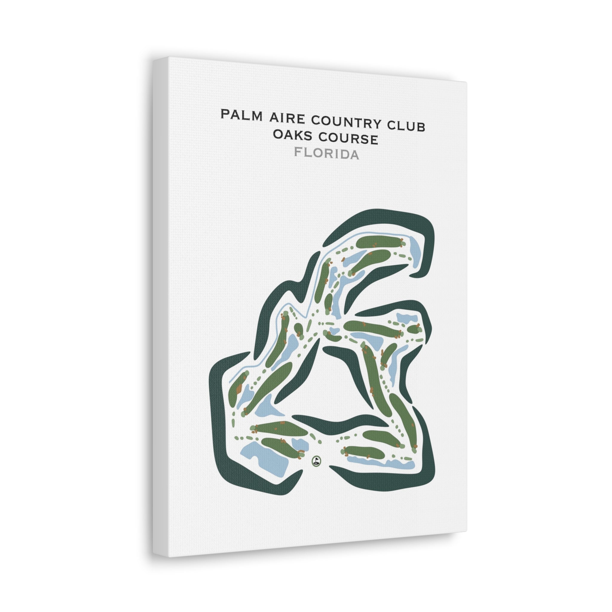 Palm Aire Country Club - Oaks Course, Florida - Printed Golf Courses