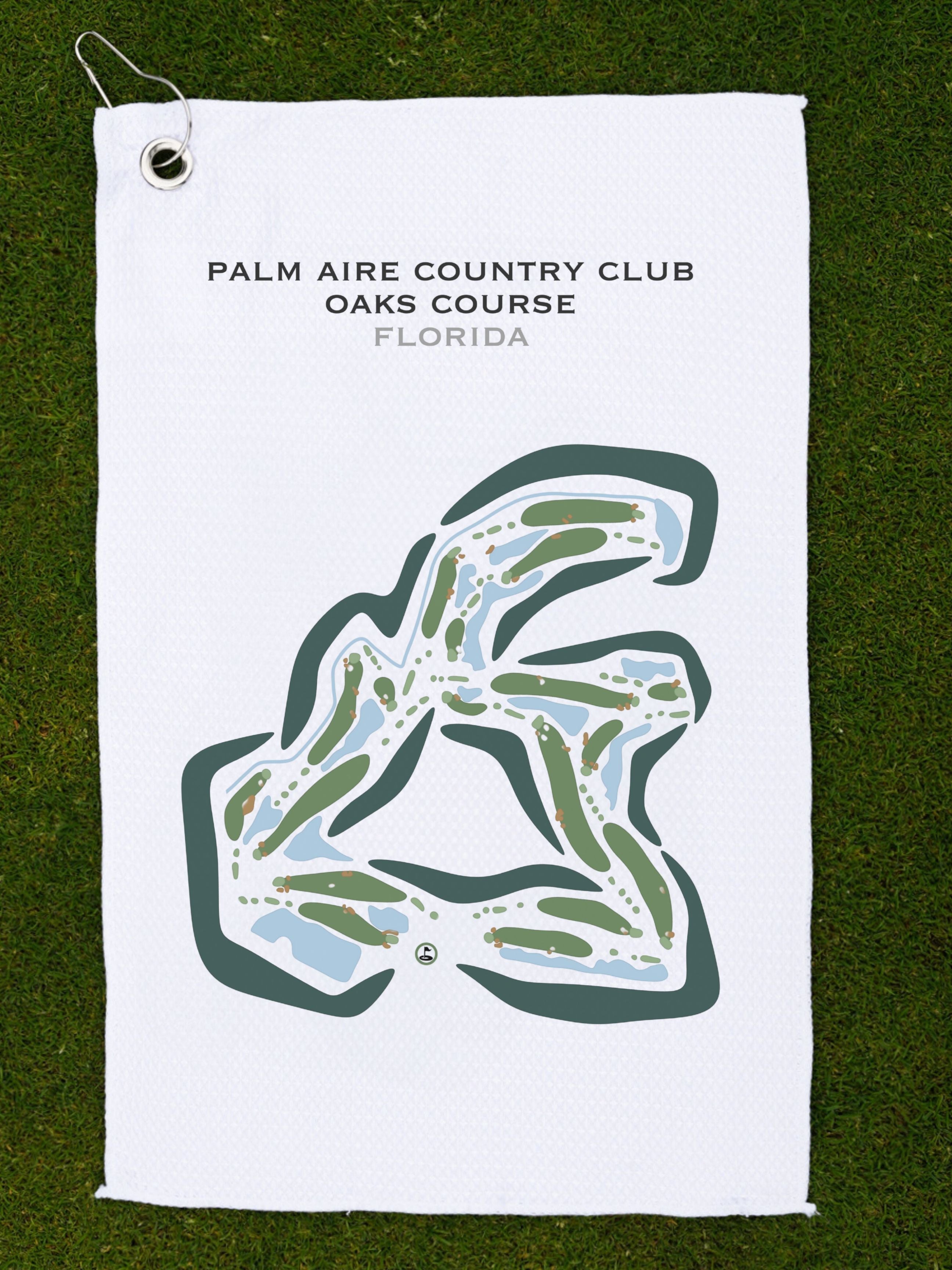 Palm Aire Country Club - Oaks Course, Florida - Printed Golf Courses