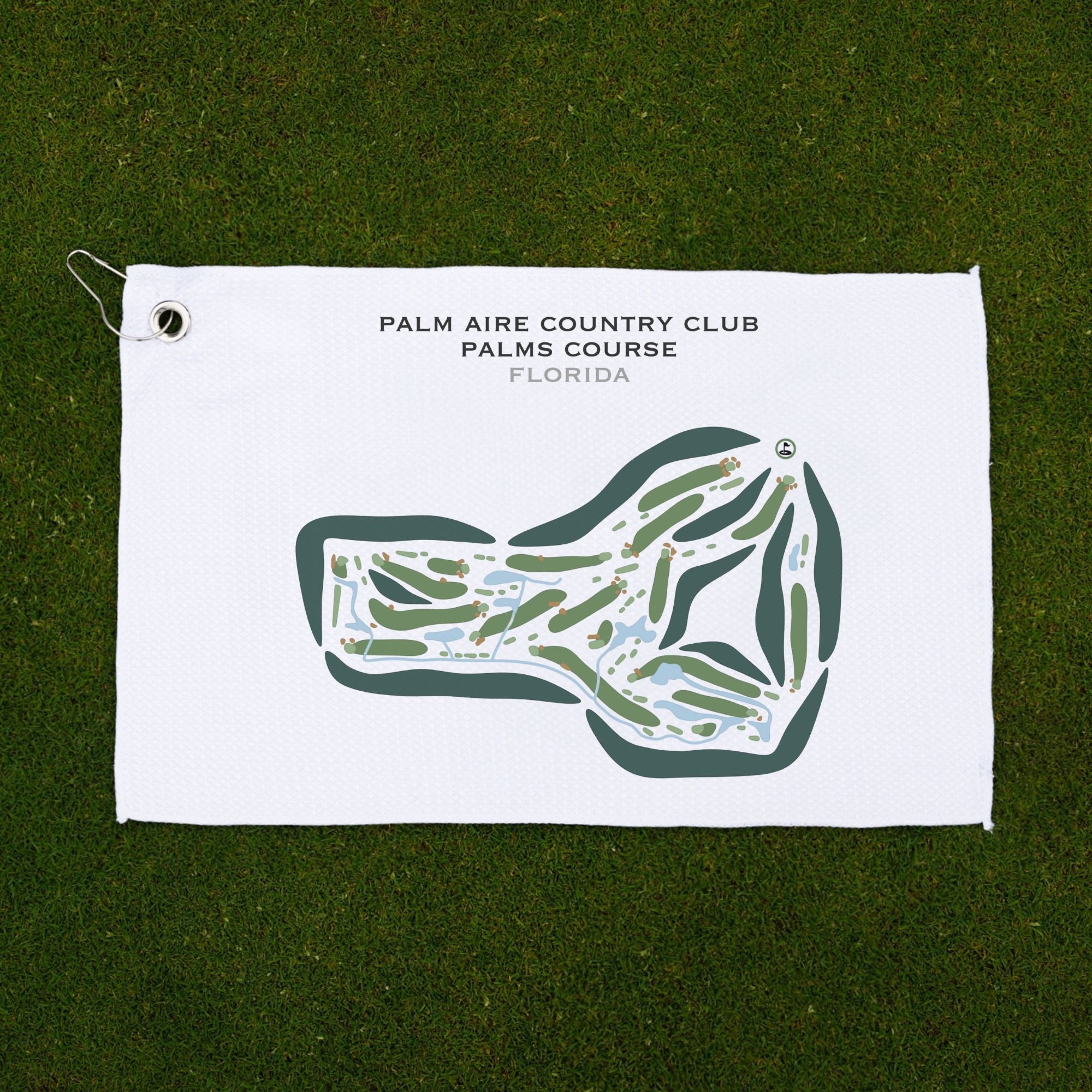 Palm Aire Country Club - Palms Course, Florida - Printed Golf Courses