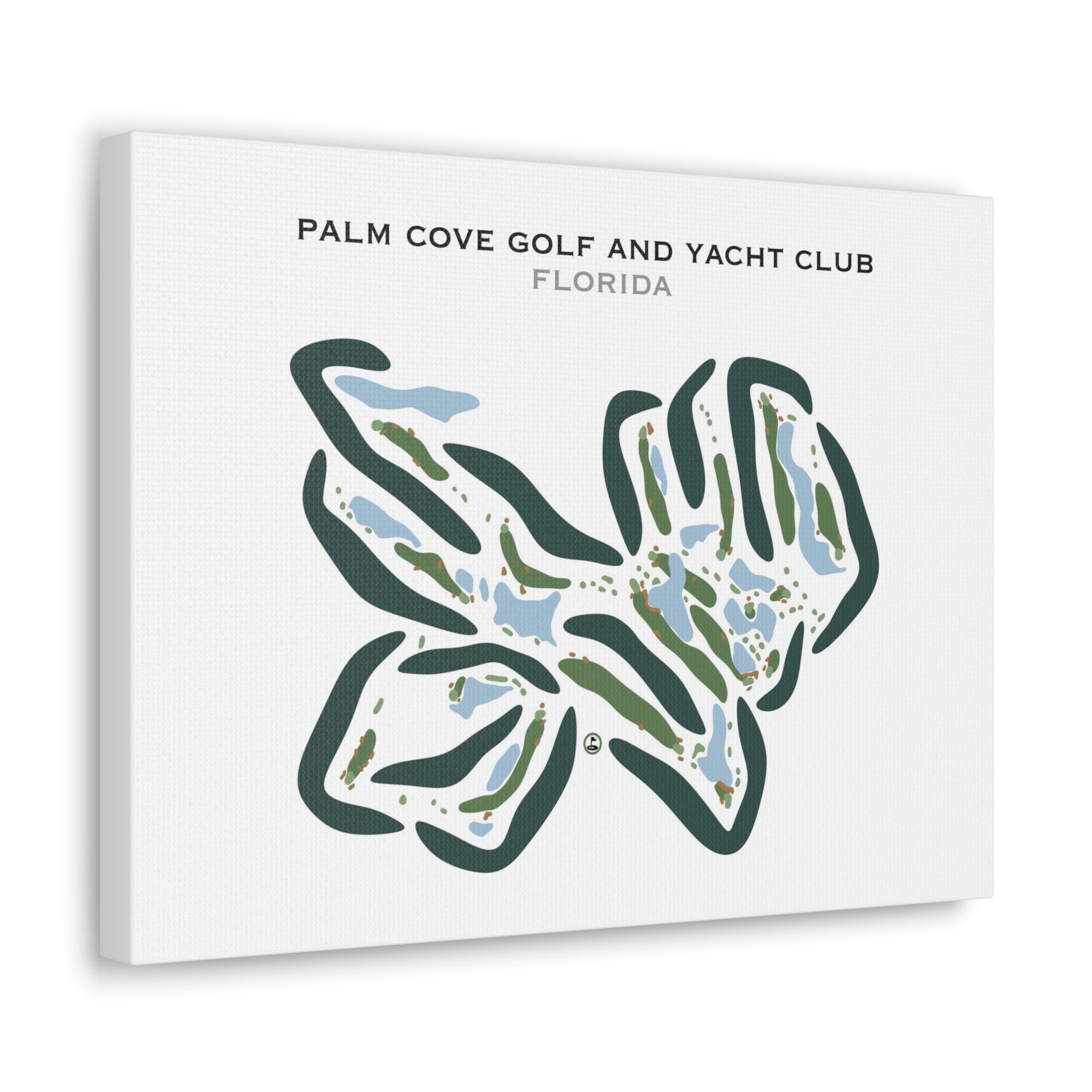 Palm Cove Golf and Yacht Club, Florida - Printed Golf Courses